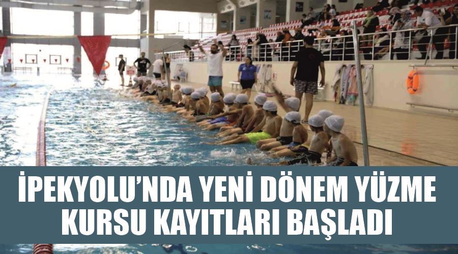 İpekyolu’nda yeni dönem yüzme kursu kayıtları başladı