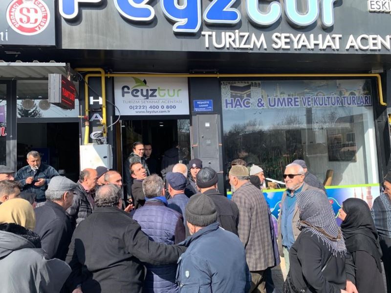 Eskişehir’de umreye gitmek isteyen 200 kişinin dolandırıldığı iddiası
