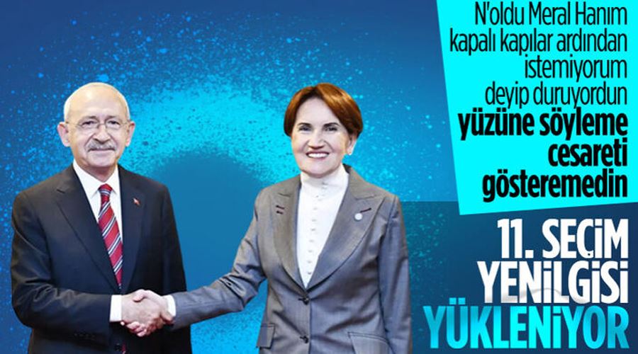 Meral Akşener ve Kemal Kılıçdaroğlu