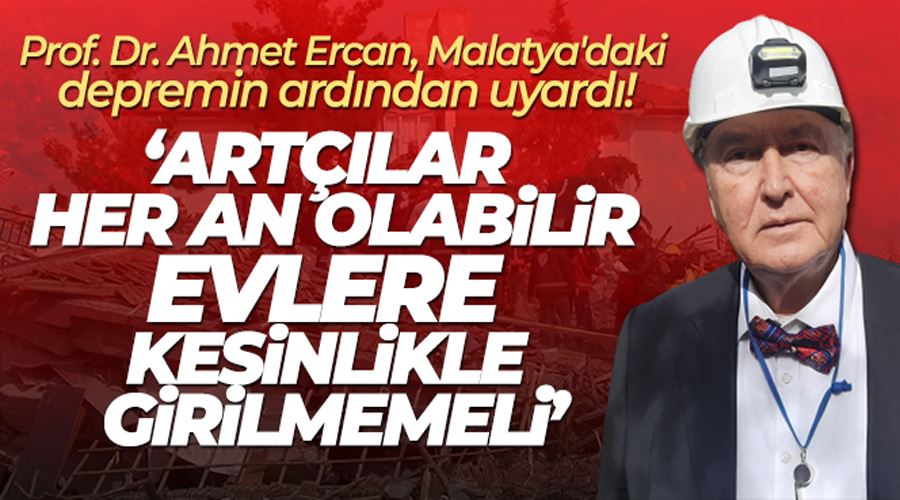 Prof. Dr. Ahmet Ercan, Malatya