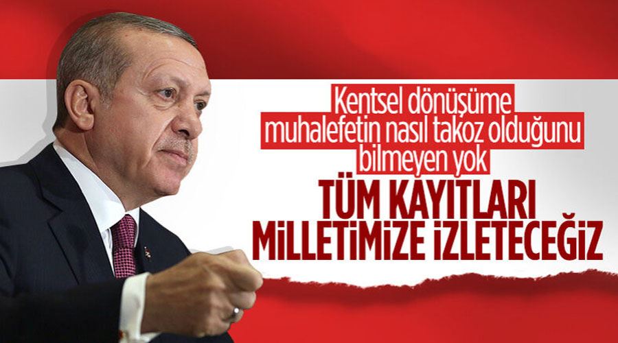 Cumhurbaşkanı Erdoğan