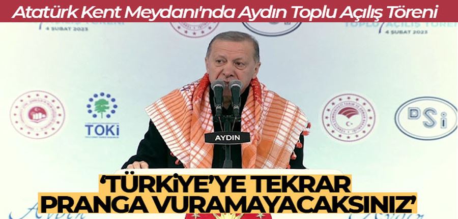 Cumhurbaşkanı Erdoğan, Aydın
