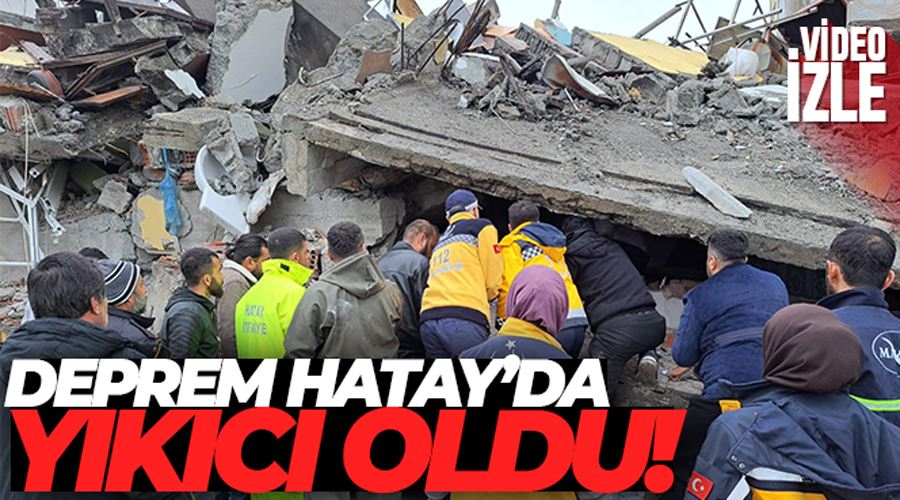 Deprem Hatay