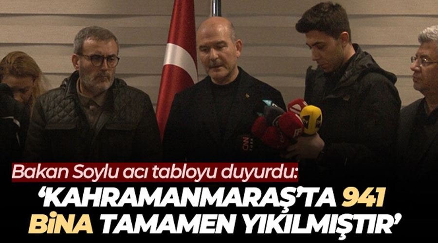 Bakan Soylu: 