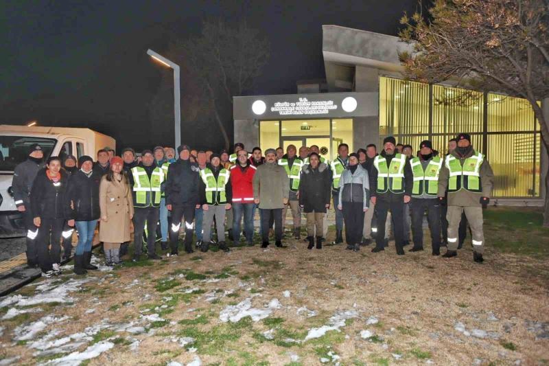 Tarihi Alan Başkanlığı deprem bölgesine 2’nci yardım ekibini gönderdi
