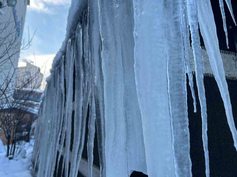 Erzurum’da dondurucu soğuklar etkili oluyor
