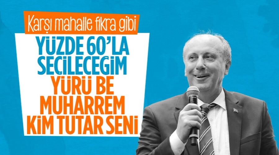 Muharrem İnce: Seçimde yüzde 30