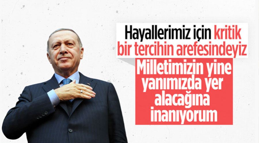 Cumhurbaşkanı Erdoğan: Amacımız 1 yıl içinde 319 bin konutu inşa etmek