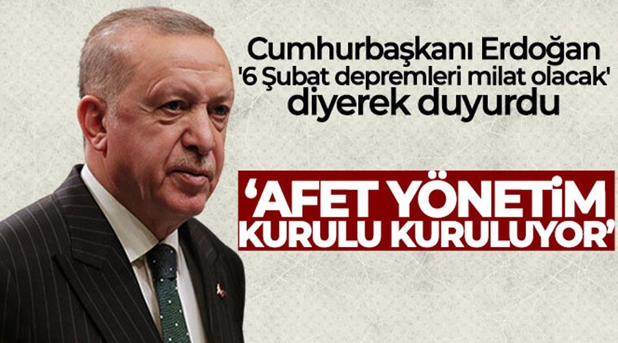 Cumhurbaşkanı Erdoğan: 