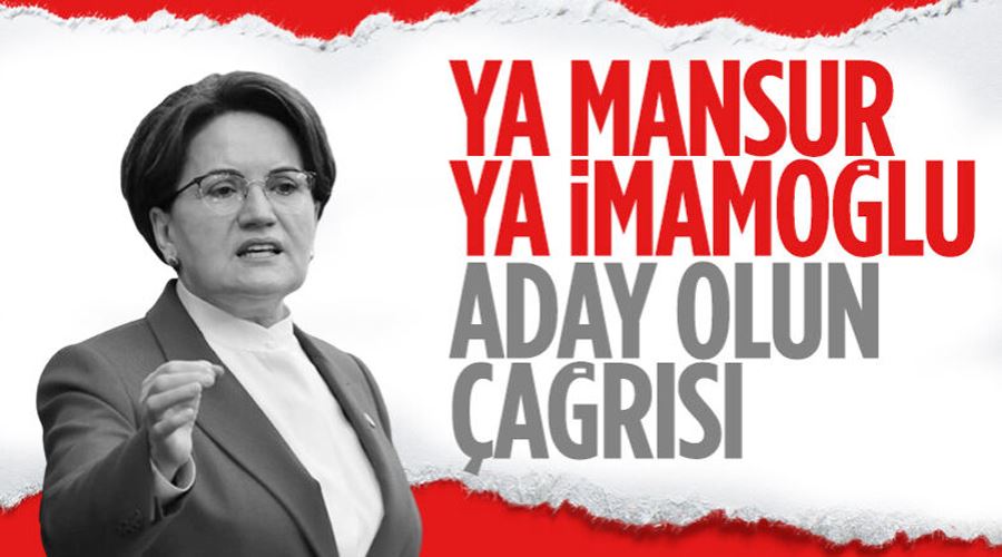 İyi Parti Genel Başkanı Akşener, Ekrem İmamoğlu