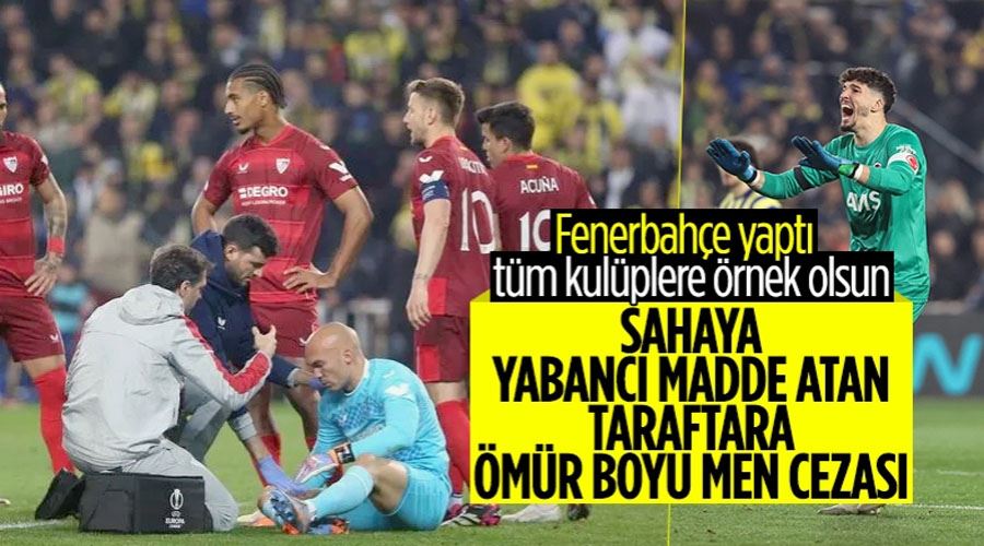 Fenerbahçe açıkladı: 7 taraftarın stada girişi süresiz yasaklandı