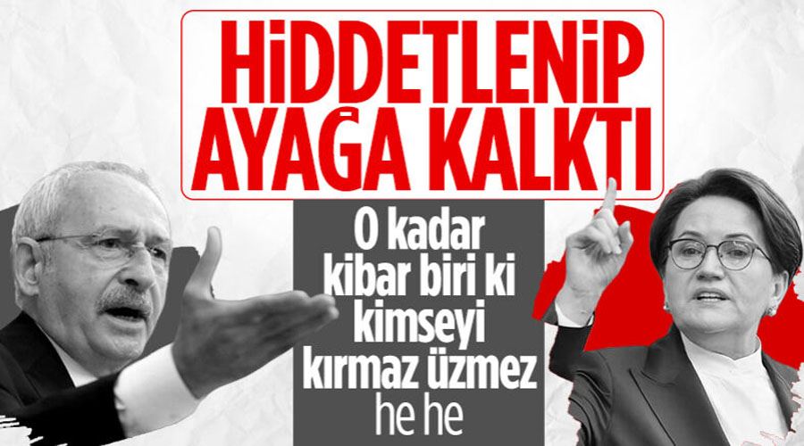 Meral Akşener son toplantıda yaşananları anlattı: Kılıçdaroğlu sinirlenip ayağa kalktı!