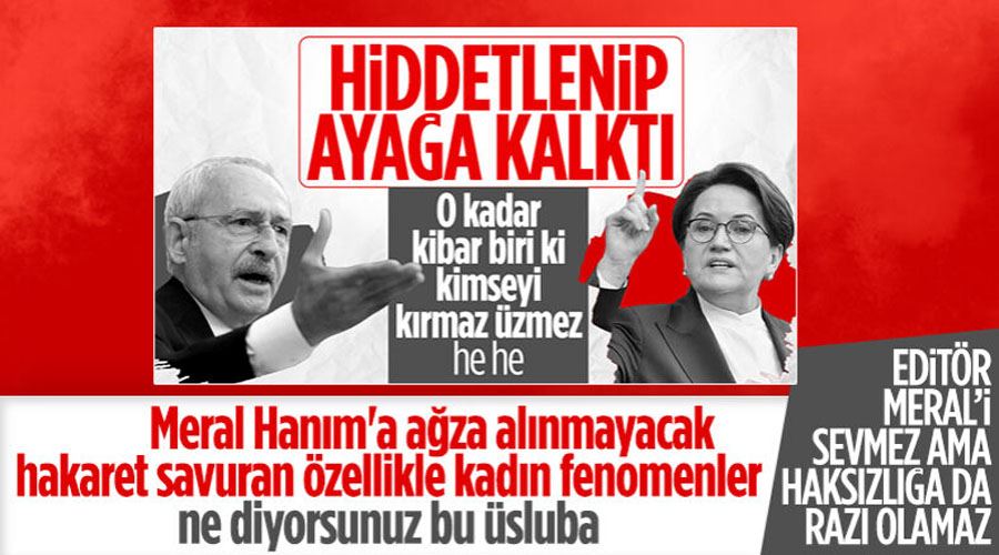 Kemal Kılıçdaroğlu ile Meral Akşener arasındaki kavga gündeme oturdu