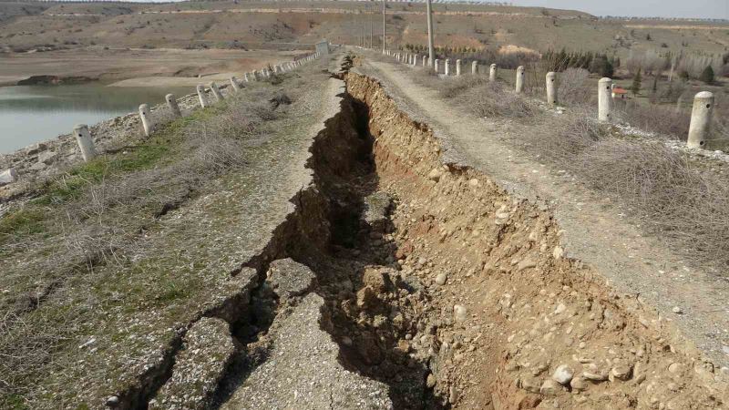 Sultansuyu Barajında ürküten görüntü
