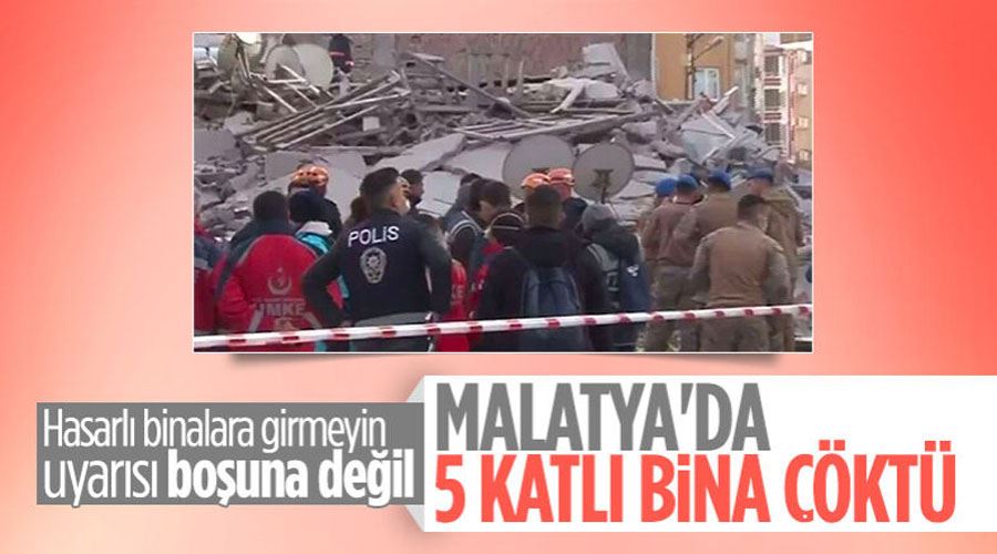 Deprem bölgesi Malatya