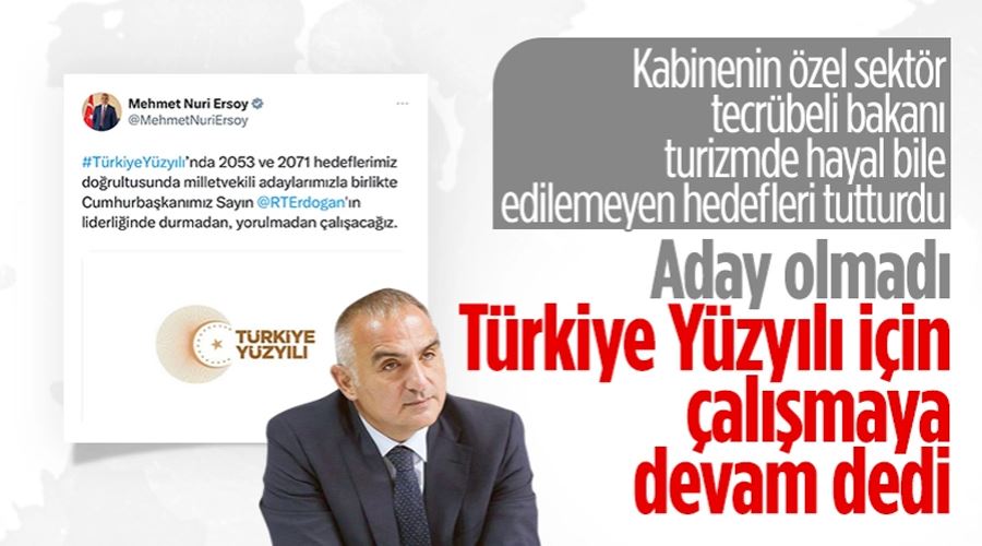 Bakan Mehmet Nuri Aksoy milletvekili adayı olmadı! Destek mesajı verdi