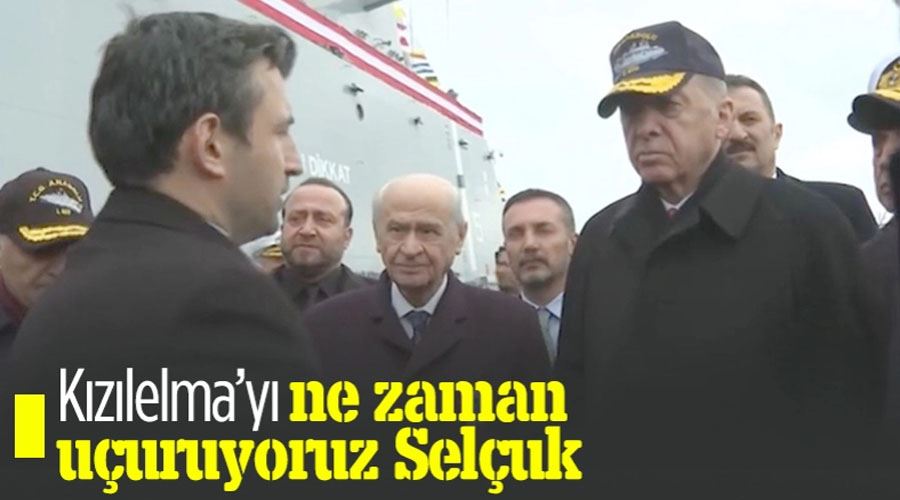 Cumhurbaşkanı Erdoğan ile Selçuk Bayraktar arasında 