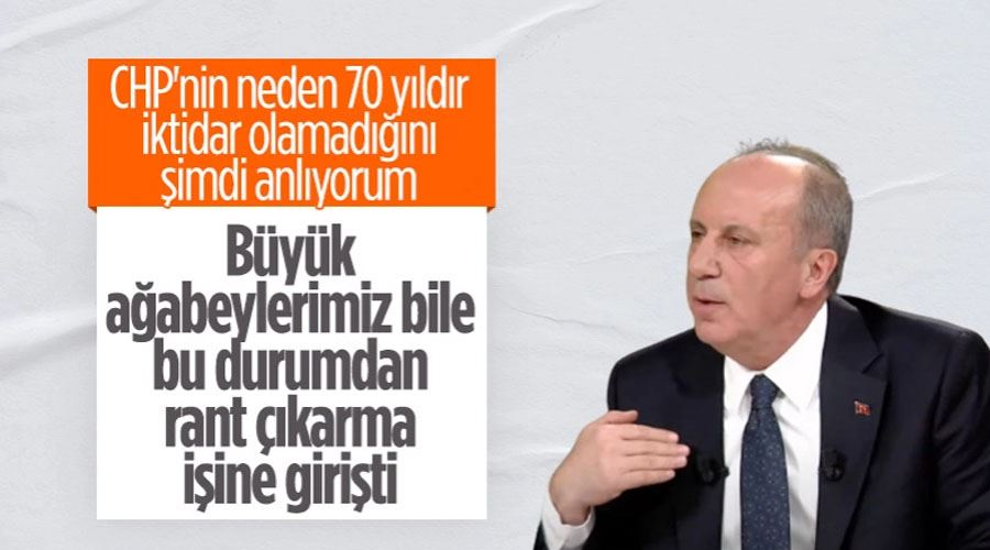 Muharrem İnce: CHP