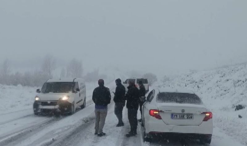 Nisan ayında yağan kar hayatı olumsuz etkiledi
