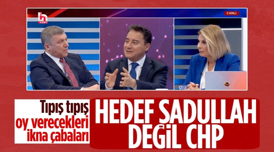 Ali Babacan: Sadullah Ergin üzerinden CHP yıpratılıyor