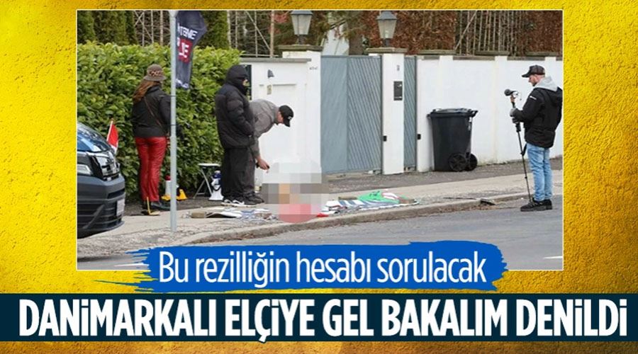 Danimarka Büyükelçisi Dışişleri Bakanlığı