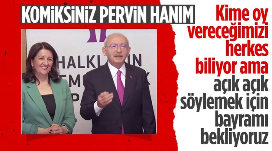 Pervin Buldan: Oy vereceğiniz adayı bayramdan sonra açıklayacağız