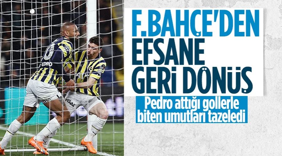 Fenerbahçe, Başakşehir deplasmanında geriden gelip kazandı