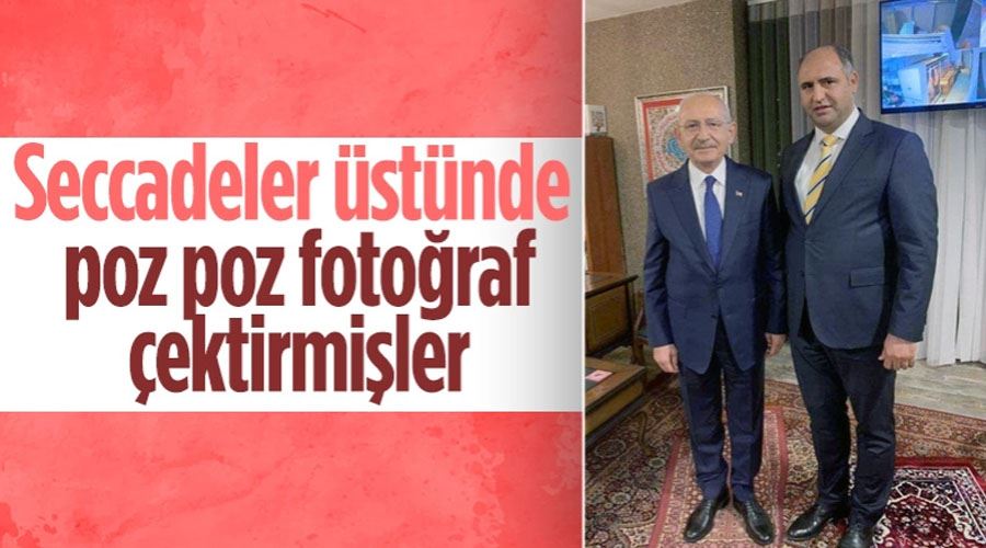 Kemal Kılıçdaroğlu’nun seccadeye ayakkabıyla bastığı yeni fotoğraf ortaya çıktı