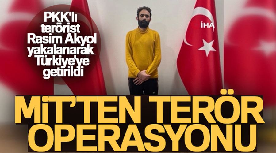 MİT operasyonuyla yakalanan PKK