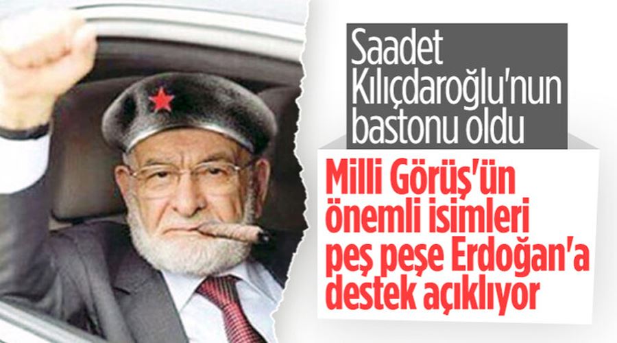  Milli Görüş’ün önde gelen isimleri peş peşe Erdoğan’a desteğini açıklıyor