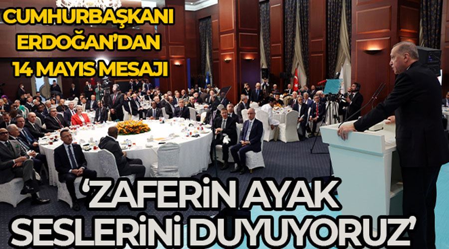 Cumhurbaşkanı Erdoğan, Büyükelçilerle iftar programında konuştu