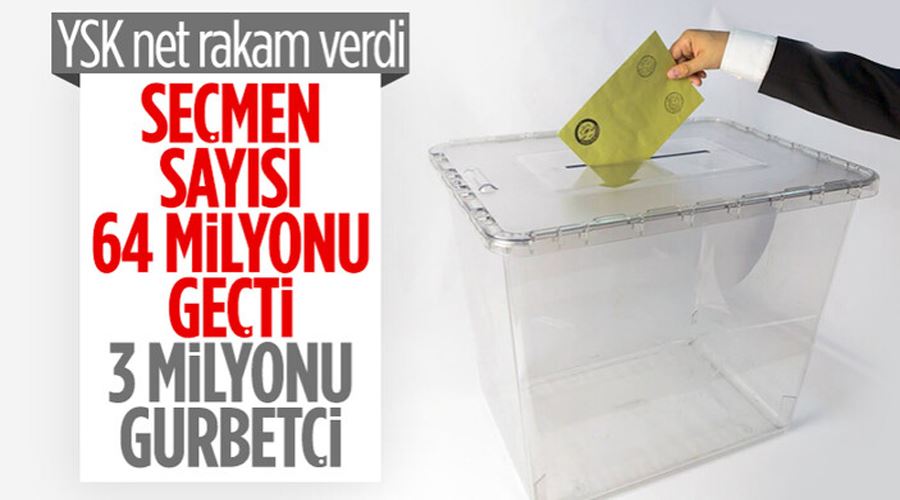 YSK açıkladı! İşte 14 Mayıs