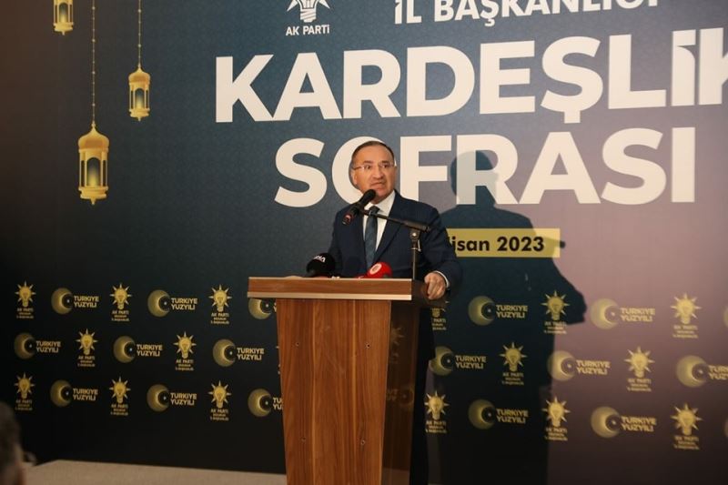 Bakan Bozdağ: 