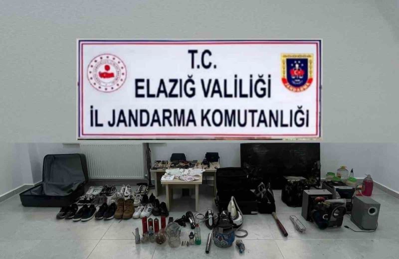 Elazığ’da 7 hırsızlık olayına karışan 2 kişi yakalandı
