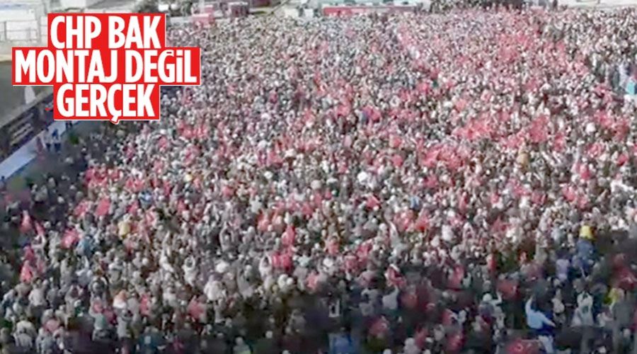 Cumhurbaşkanı Erdoğan’a İstanbul’da coşkulu karşılama