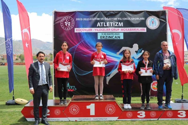 Erzincan atletizm yarışları yapıldı
