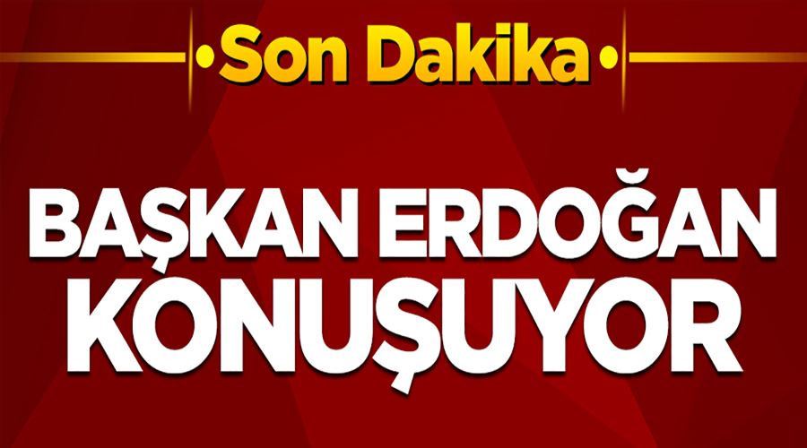 Cumhurbaşkanı Recep Tayyip Erdoğan TRT kanalları ortak yayınında konuşuyor CANLI İZLE
