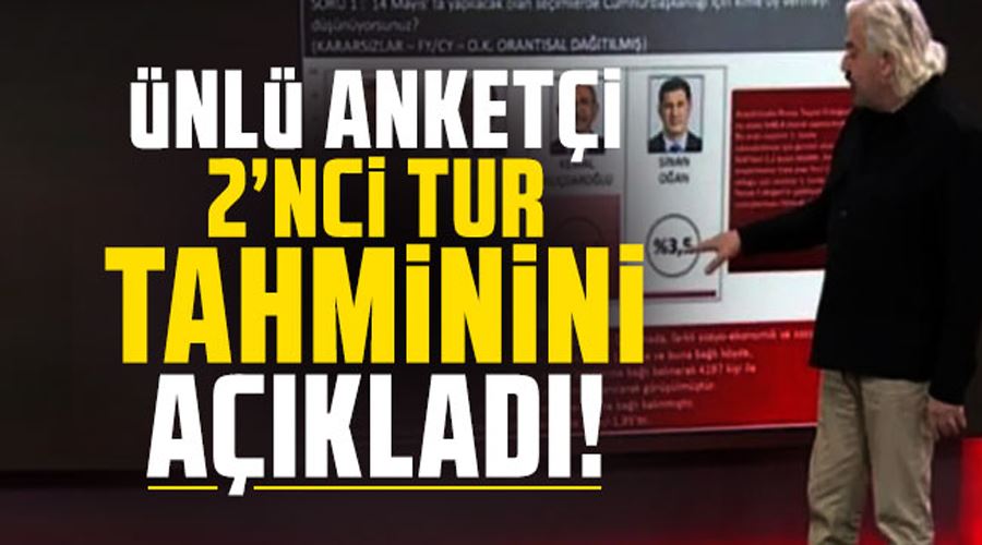 Hakan Bayrakçı: Erdoğan yüzde 53-54