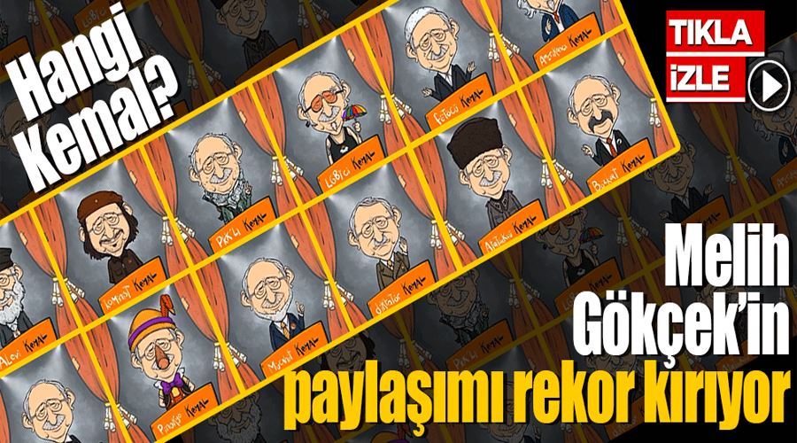 Melih Gökçek’in bu paylaşımı rekor kırıyor! Hangi Kemal?