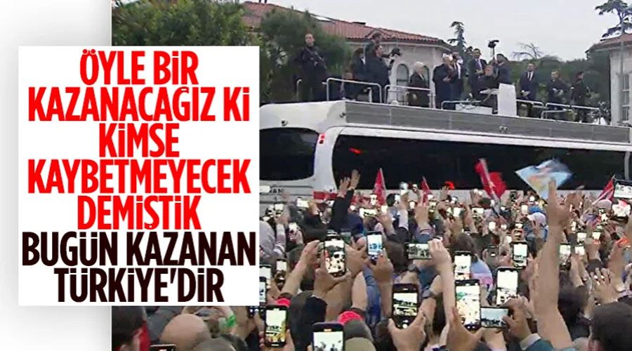 Cumhurbaşkanı Recep Tayyep Erdoğan seçim zaferini kısıklıda değerlendiriyor CANLI İZLE