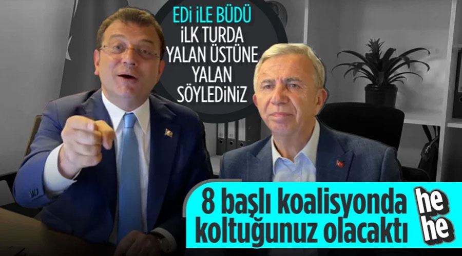 Mansur Yavaş ve Ekrem İmamoğlu seçim sonuçlarına sessiz kaldı