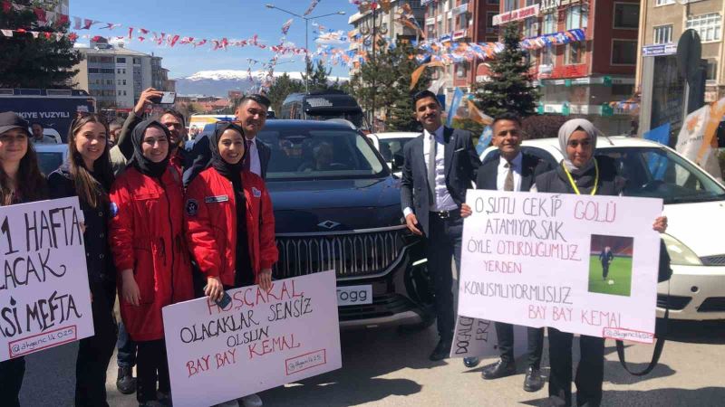 Togg Oltu, Erzurum caddelerinde boy gösterdi
