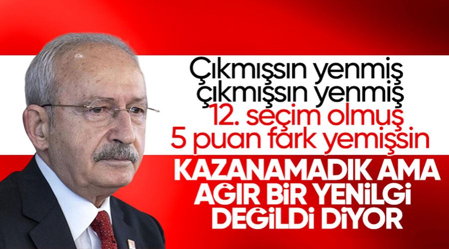 Kılıçdaroğlu seçim sonuçlarını değerlendirdi: Ağır bir yenilgi olarak kabul etmiyorum...