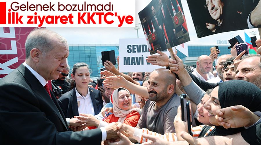 Cumhurbaşkanı Erdoğan KKTC