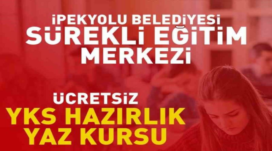 İpekyolu’nda üniversiteye hazırlanan öğrencilere müjde