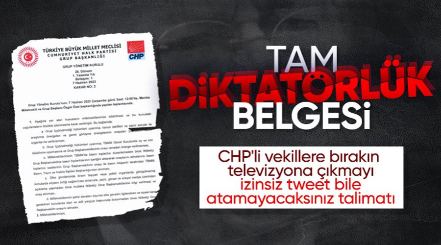 CHP yönetiminden yeni karar! Milletvekillerine basın kısıtlaması geldi