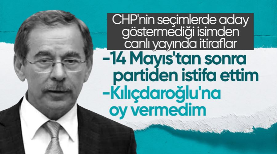 Abdüllatif Şener, 14 Mayıs sonrasında CHP