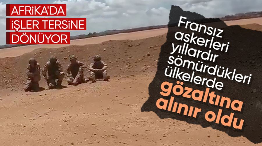 Çad ordusu, Fransız askerlerini gözaltına aldı