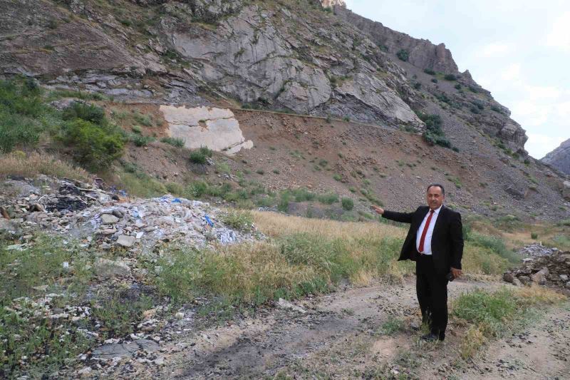 Hakkari’de hafriyat döküm alanı belirlendi
