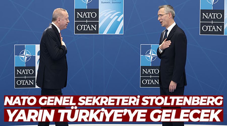 NATO Genel Sekreteri Stoltenberg yarın Türkiye